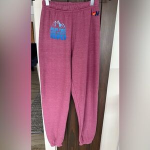 NWT Aviator Nation Women’s Sweatpants, Size Medium
